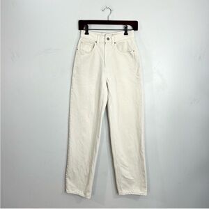 BDG White High-Waisted BAGGY Jeans